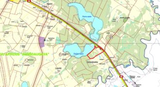 Zemes gabals Krāslavā Dziļā ezera krastā