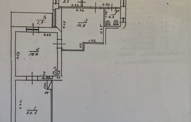 Dzīvoklis ar balkonu Rīgas centrā