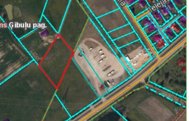 Apbūves zemes gabals, nepilna 1 km attālumā no Talsu centra
